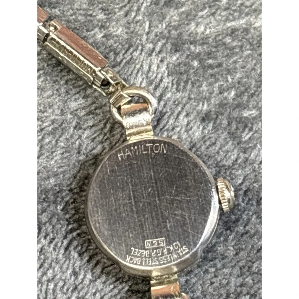 Vintage 10K RPG Bezel Hamilton Watch For Parts Or Repair